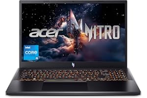 Acer Nitro V Gaming Laptop | Intel Core i5-13420H Processor | NVIDIA GeForce RTX 4050 Laptop GPU | 15.6" FHD IPS 165Hz Display | 8GB DDR5 | 512GB Gen 4 SSD | Wi-Fi 6 | Backlit KB | ANV15-52-586Z
