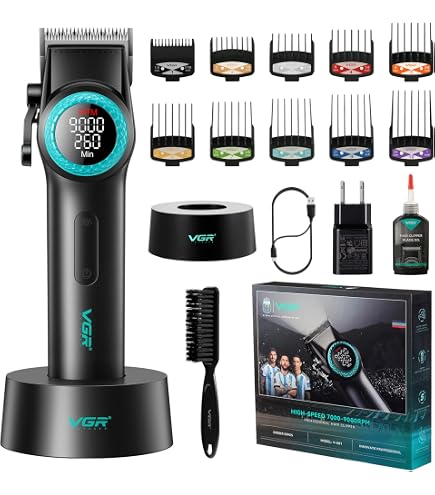 Amazon.com: VGR 001 Professional Hair Clippers for Men, Cordless