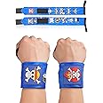 Anime Wrist Wraps Lifting Straps 24" for Men and Women - 1 Pair Each, Gym Accessories Support Weightlifting, and Improve Workout