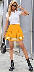 SANGTREE Women's Pleated Tennis Golf Short A-Line