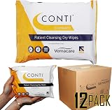 Vernacare Conti Standard Patient Cleansing Wipes 26x20cm 100/pack 12 Pack view 4