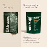 Free Soul Greens 21 Advanced Greens Mango Flavour 30 Servings UK Made view 2