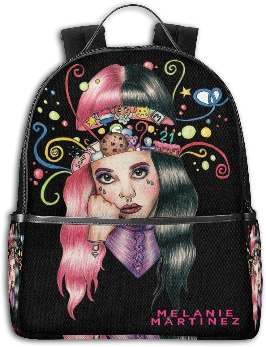 Melanie Martinez Backpack 3D Full-print Backpack Campus School Bag Casual Backpack Gym Travel Hiking Backpack