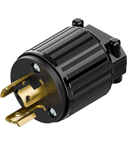 Amazon.com: NEMA L7-15P Twist Lock Male Plug, ETL Listed 15A 277V