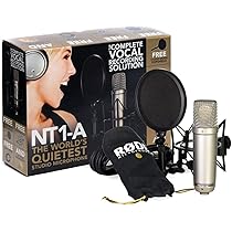 Amazon.com: Rode NT1-A Large-Diaphragm Condenser Microphone 