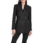 DKNY Women's Long Sleeve Collared Blazer Jacket