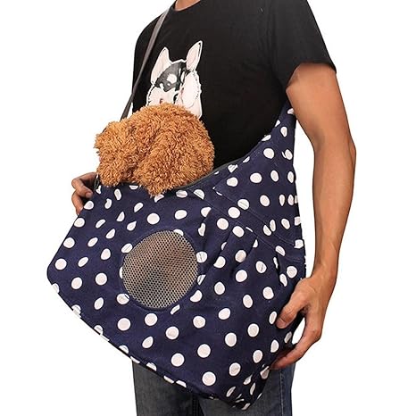 Haustier Tasche Single Schulter Sling Bag Hund Katze verstellbar Haustier Katze Tasche Tragetasche Hundetasche Hundetragetasc
