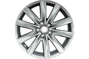 Factory Wheel Replacement New 19x7.5" 19 Inch Light Hypersilver Aluminum Alloy Wheel Rim for Mazda 6 2018 2019 2020 2021 | ALY64980U78N | Direct Fit - OE Stock Specs