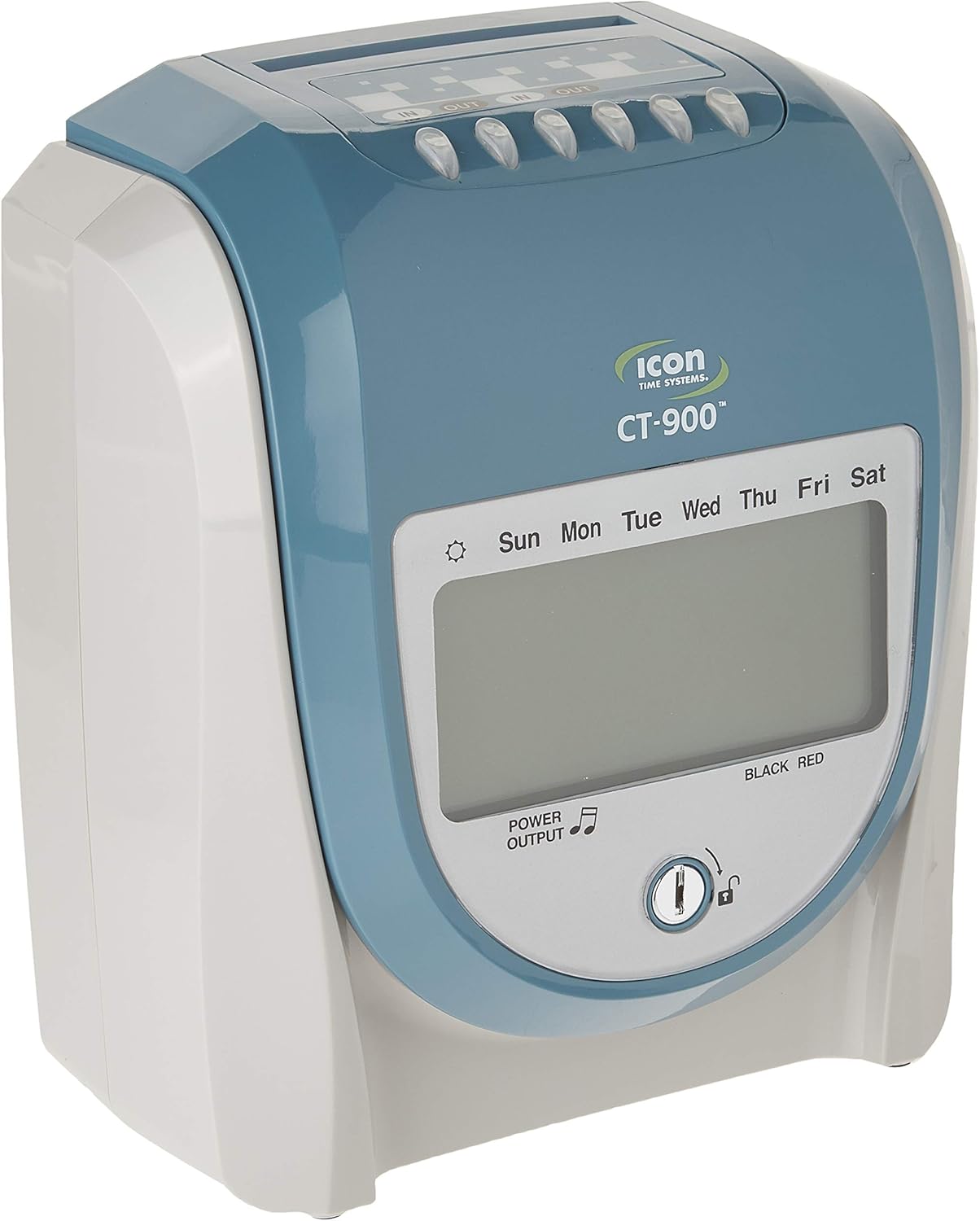 Amazon Com Icon Time Systems Ct 900 Calculating Time Recorder With Free Lifetime Support And Operational Battery Backup Time Clocks Office Products