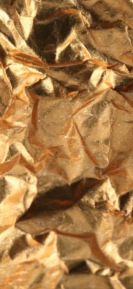 PeelitStickit Gold Foil Textures, Pattern, Wallpaper Design, Wall Mural ID-034, vinyl