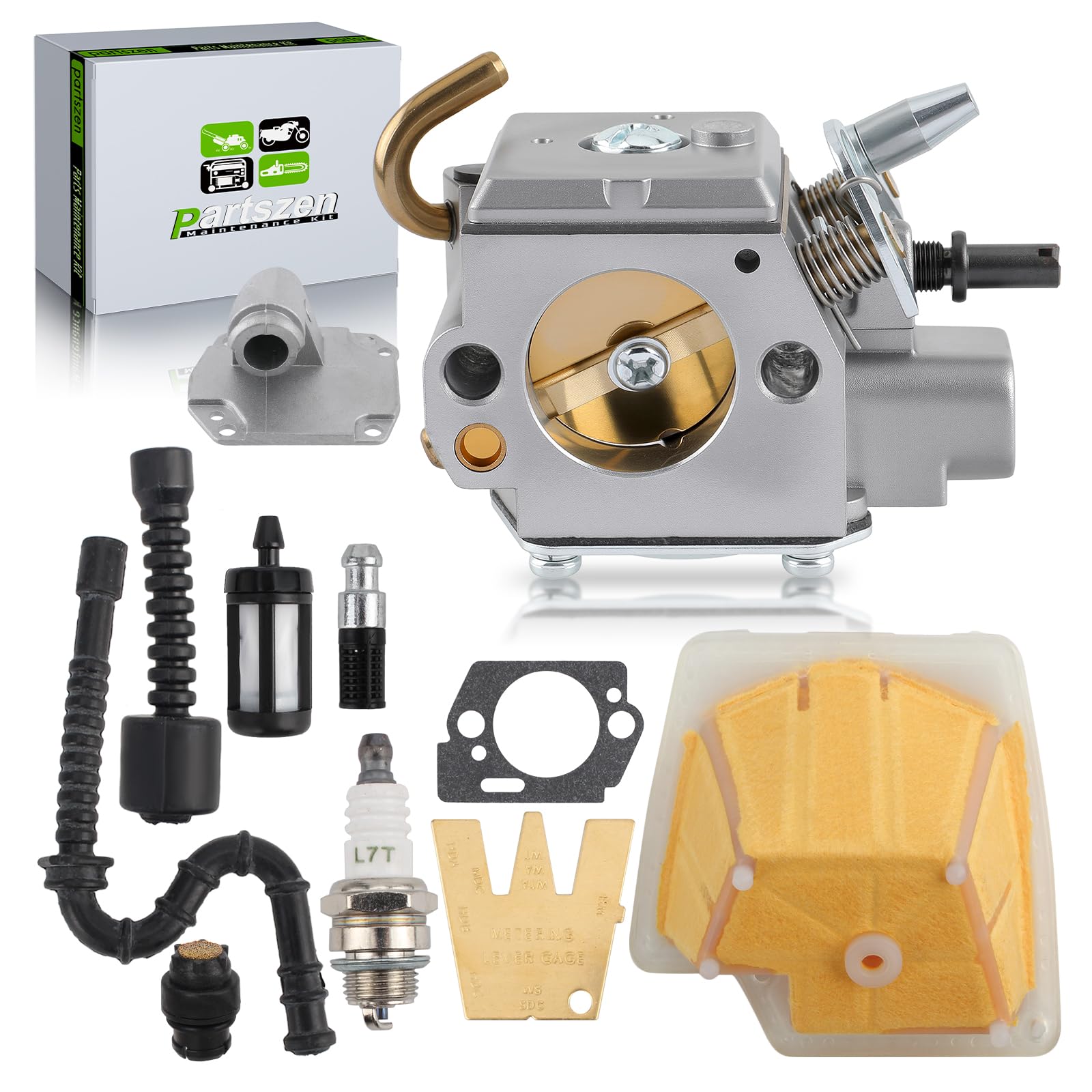partszen MS280 Chainsaw Carburetor for Stihl MS270 MS 270C 280C with ...