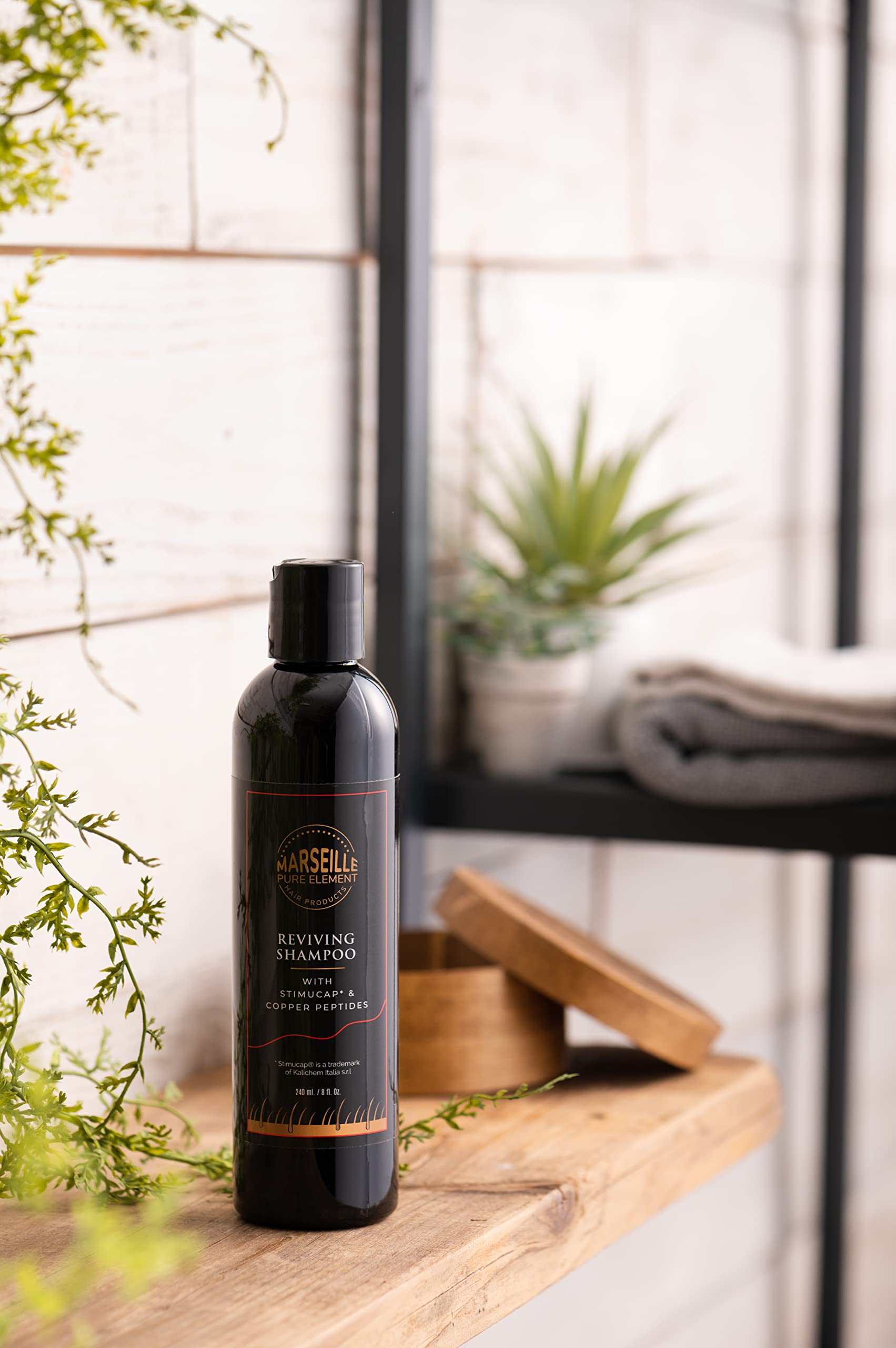 Pure Element Hair Products Reviving Shampoo With Stimucap & Copper Peptides | Hair Regrowth Shampoo