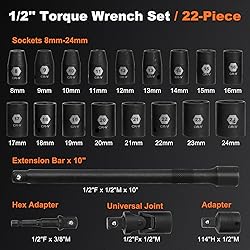 1/2-Inch Drive Torque Wrench Set
