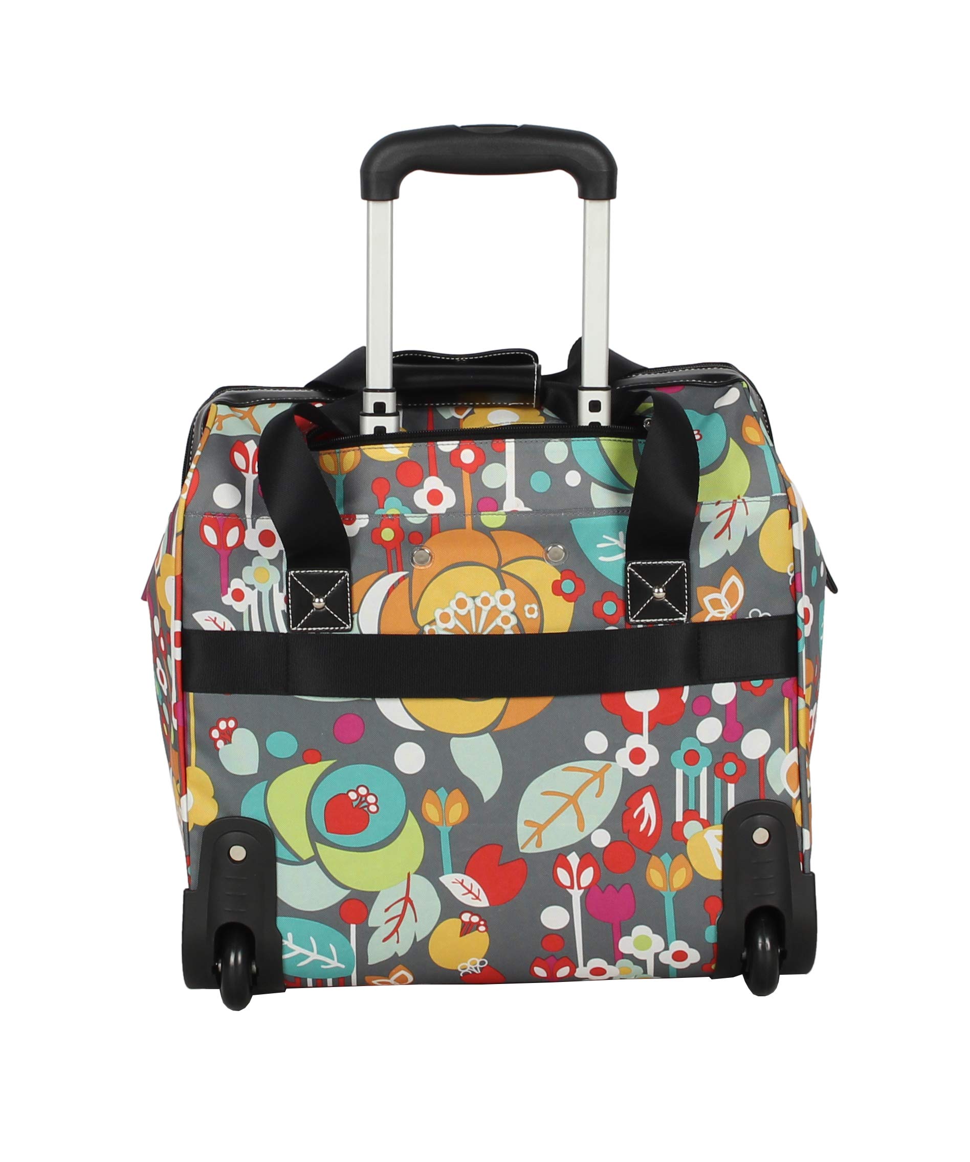 Lily Bloom Design Pattern Carry on Bag Wheeled Cabin Tote (Bliss)