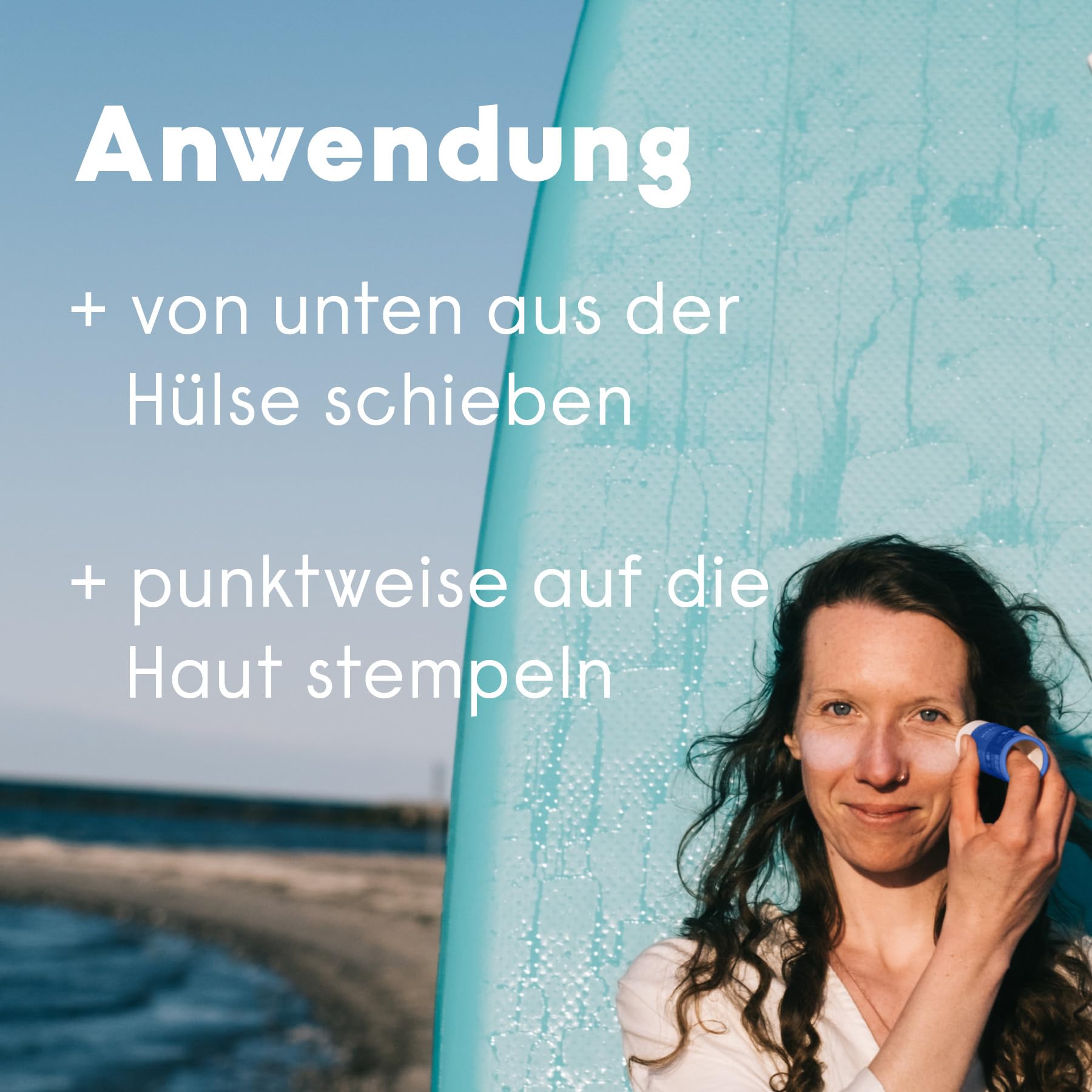 forpeople BIO Sonnencreme Stick LSF 50 · Wasserfeste Surf Sunscreen mit Zink · Mineralischer UV Filter · Für Kinder & Erwachsene · 100% natürlich · 40g 4