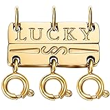 Dailyacc Lucky Necklace Layering Clasp 18K Gold and