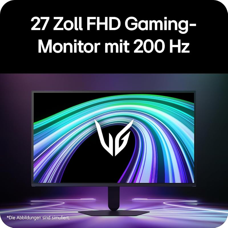 Ultragear™ 27G523B-B 27 Zoll Full HD IPS Gaming-Monitor, 200Hz, HDR10, AMD FreeSync Premium, 2X HDMI 2.0, 1x DisplayPort 1.4, Schwarz