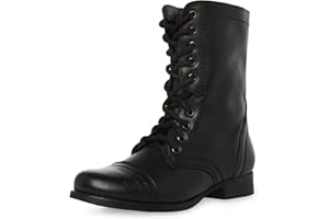 COOL PLANET Steve Madden Women's Troopa Lace-Up Boot