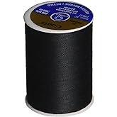 COATS &amp; CLARK 230A-2 Dual Duty All-Purpose Thread, 400 Yards/1 Spool of Yarn, Black