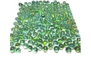 TSY TOOL 270 Count of Cats Eyes Glass Marble, Cat's Eyes Marbles 5/8" in Bulk, Shooters Sling Shot Ammo, Assorted Colors