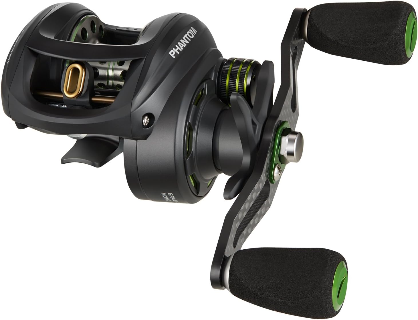 Piscifun Phantom Carbon Baitcasting Reel - Only 5.7oz, Our Lightest Baitcaster, 17LB Carbon Fiber Drag, 7.0:1 Gear Ratio, Dual Brakes Baitcast Fishing Reels, Incredible Cast Distance!
