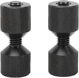 Hosit 2 Hole Flange Alignment Pin Set Aluminum Black Oxidation Resistant 2 Pins view 7