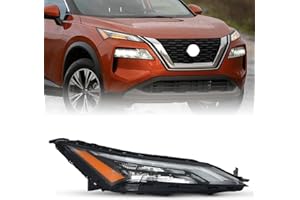 Jie Norman For Rogue Headlight Compatible With 2021 2022 2023 2024 Nissan Rogue Daytime Running Light DRL Turn Signal Head La