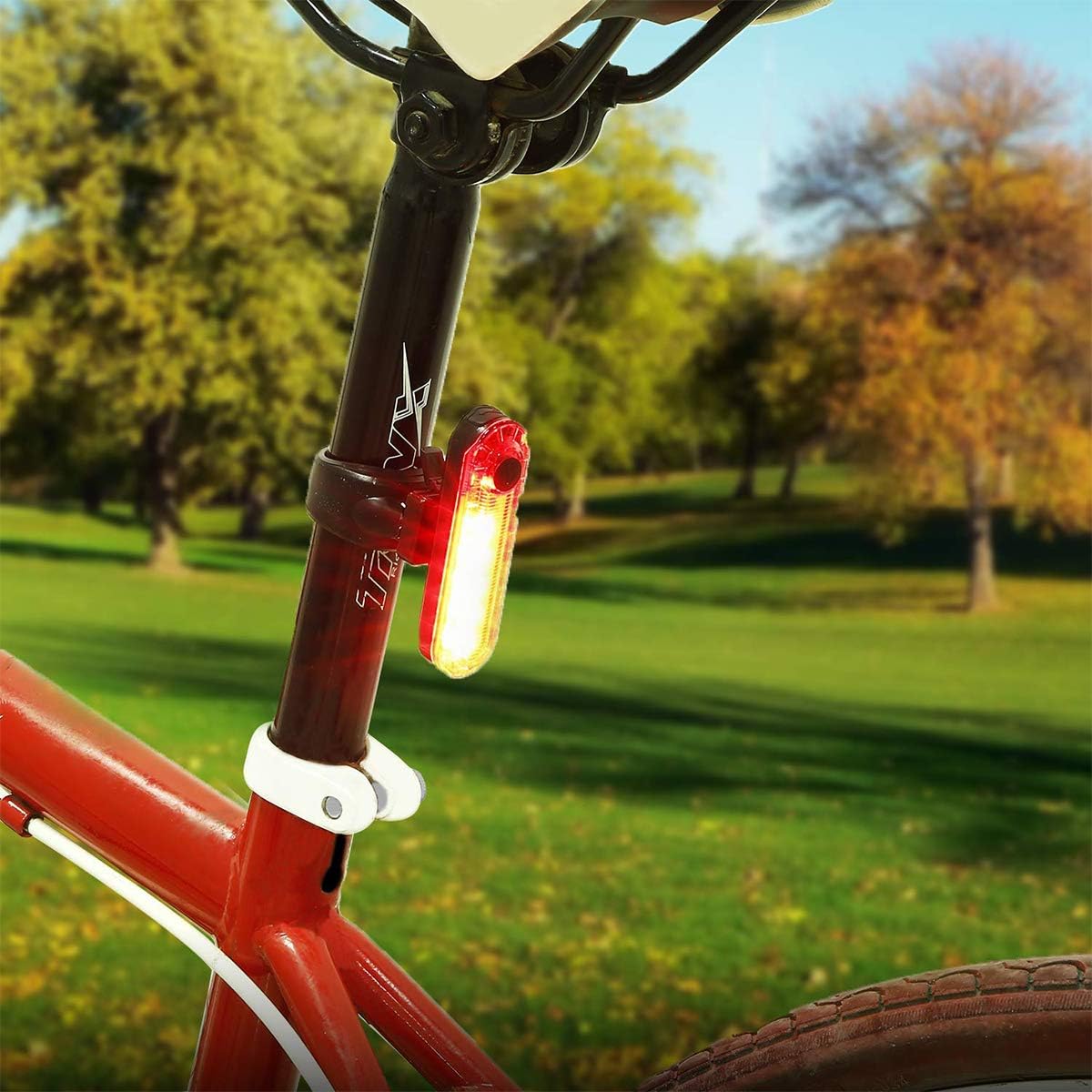 eclairage pour casque bicyclette