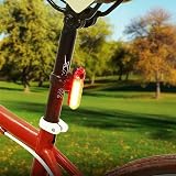 Volcano Eye 2 Pack Rear Bike Lights USB Rechargeable Red LED Bright 240° view 9