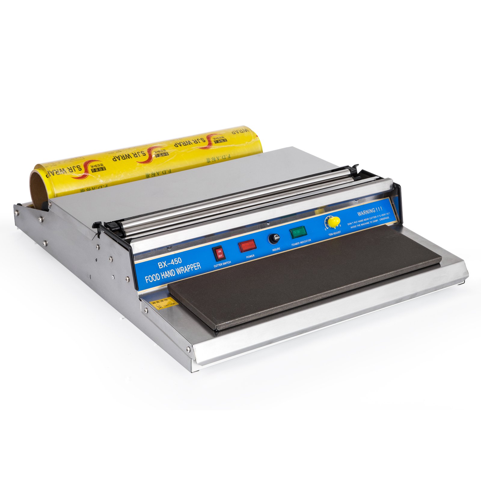 Bestequip Film Wrapper Machine 450 Mm 18 Inch Countertop Film