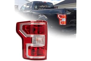 Tail Light Compatible With Ford F150 F-150 2018 2019 2020 Left Driver Side Taillight Rear Brake Lamp Signal Assembly with Bul