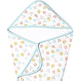 Copper Pearl Hooded Bath Towels Premium Knit/Terry Cloth Baby Towels with Hood, Pockets, and Cool Designs - Great to Gift and Make Bath Time Fun - Baby Bath Towel, Daisy