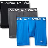 Nike Men's Essential Micro Stretch Long Leg Boxer Brief Underwear (3-Pack)