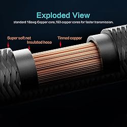 ASIAHORSE 16AWG PSU Cable Extension Power