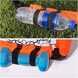 LZHDZQD Kids Football Goal 35.43in Foldable Garden Indoor Outdoor Orange view 7
