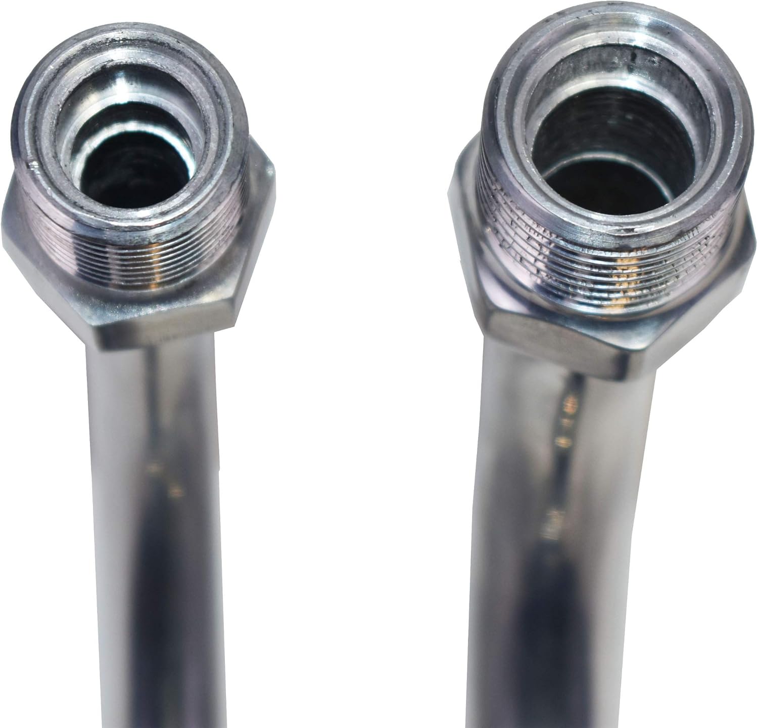 A/C Compressor Curved Manifold Compatible W/ Sanden SD7B10 7176 SD7 Sytle Chrome eBay