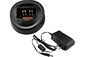 abcGoodefg® 2 Way Radio Ni-MH Ni-CD Li-ion Battery Charging Dock Desktop Charger for Motorola Radios GP328 GP388 HT750 HT1250 MTX950 PRO5350 PTX760 EX500 GL2000