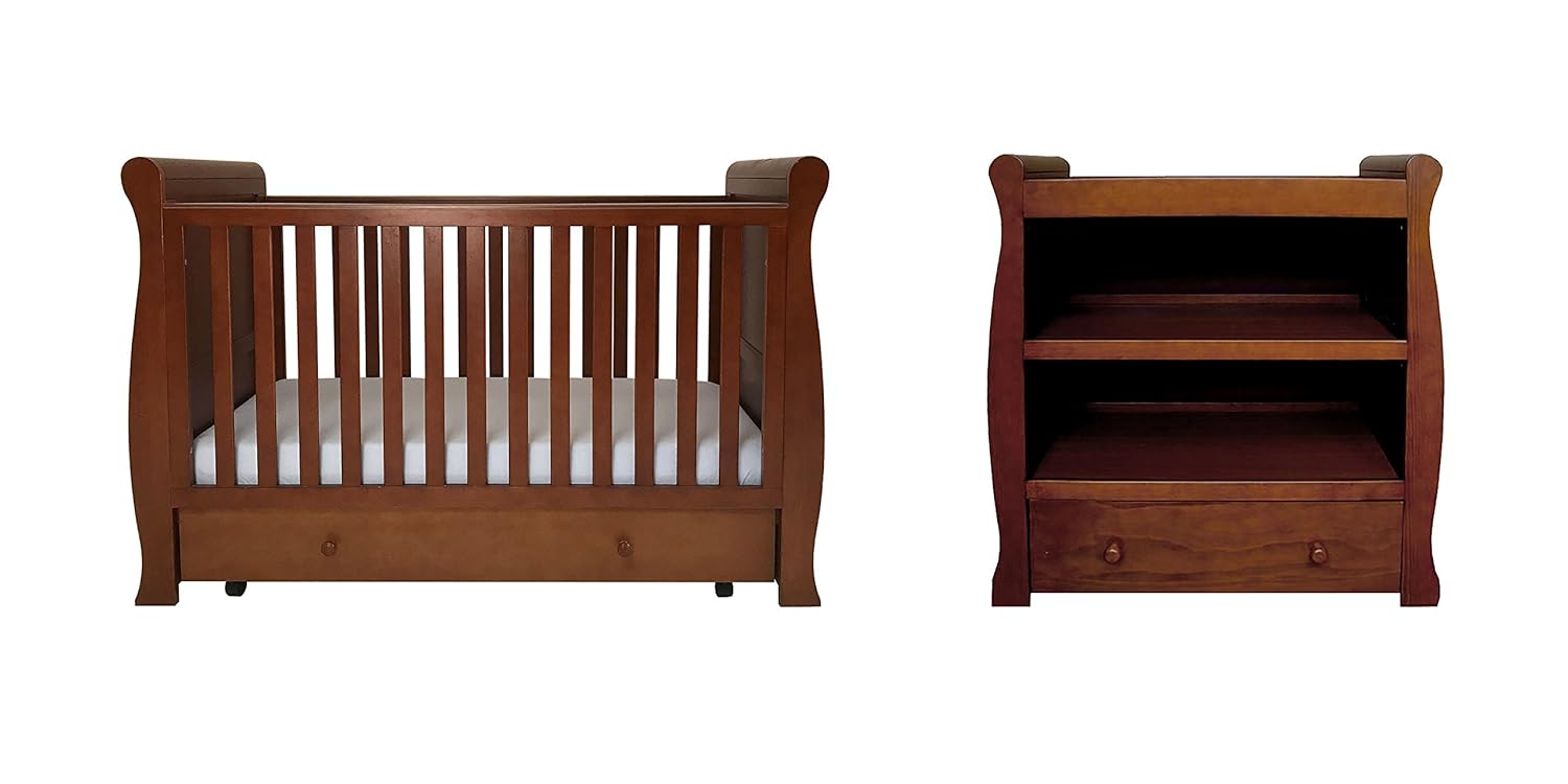 east coast kensington sleigh cot bed