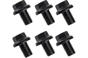 DKAIKAI M10-1.5 (6 Pack) 2307304 Torque Converter Bolt Compatible for Torque Transformer 4L60E 4L65E 4L70E 4L80E 700R4 200-4R 3L80 4T60E 4T65E