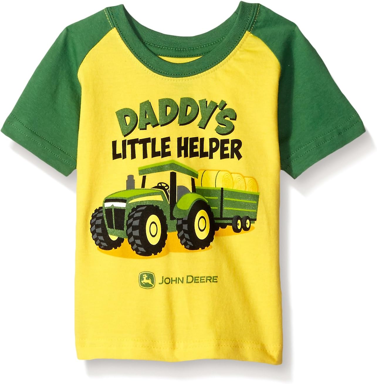 John Deere Baby Boys' Daddy's Little Helper Tee, Yellow
