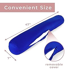 Squishy Deluxe Microbead Body Pillow with Silky