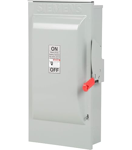 Siemens HNF364 200-Amp 3-Pole 600V Non-Fused Heavy Duty Safety Switch – Type 1 Indoor Enclosure