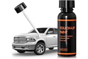 XTryfun PWQ Pearl White Touch Up Paint Compatible With Dodge Cars, DIY Car Paint Scratch Repair Kit, Automotive Paint, Quick 