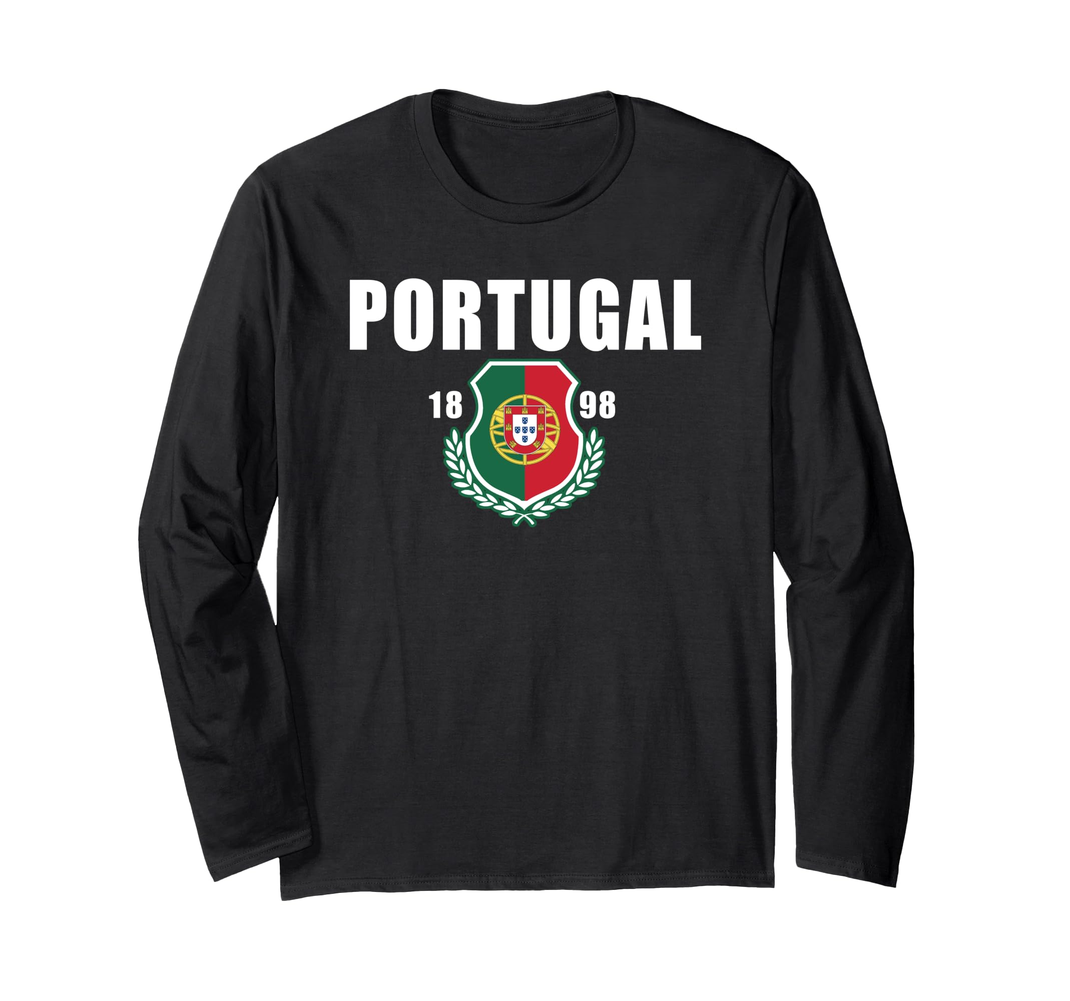 Trendy Portugal 1898 Crest Long Sleeve T-Shirt