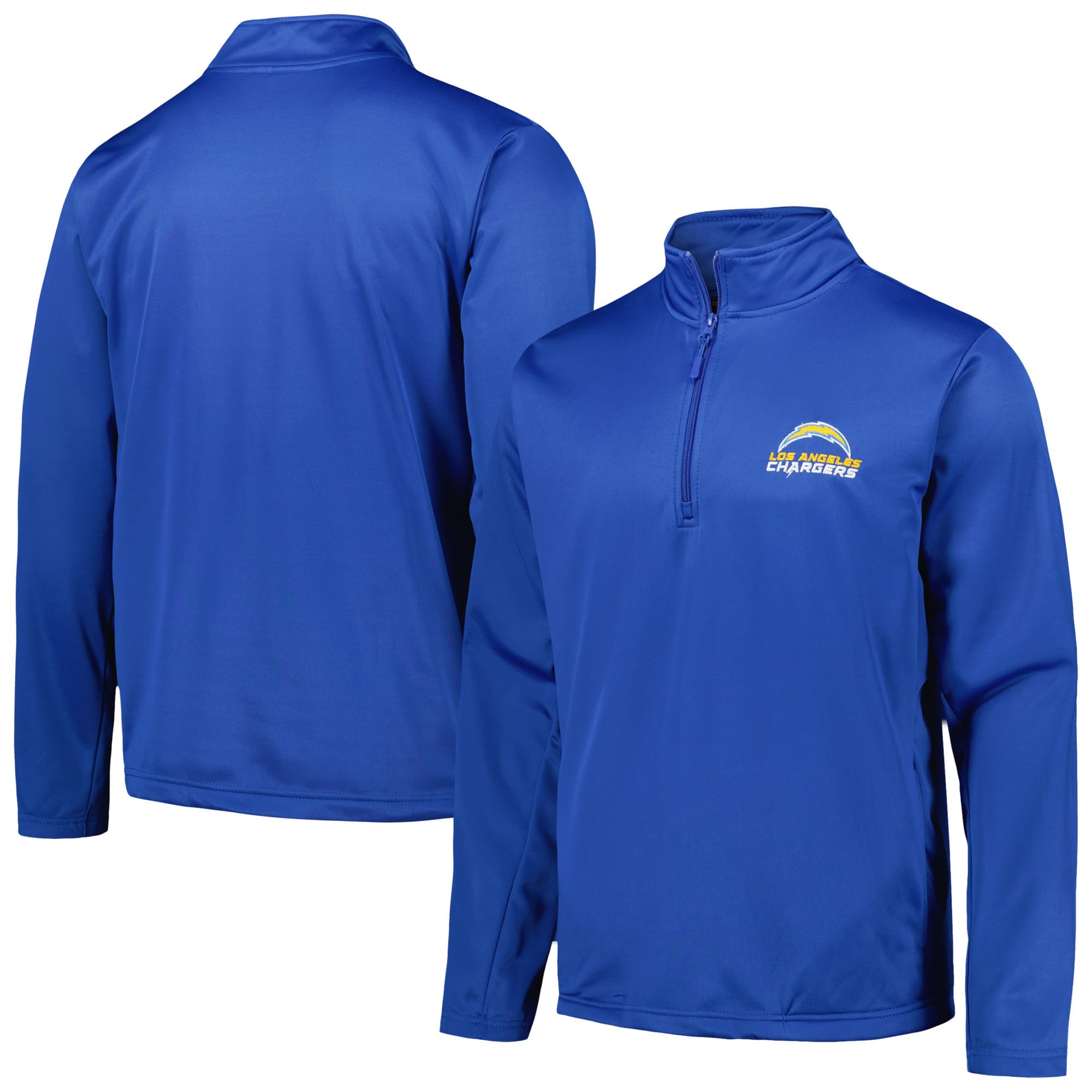 dunbrooke Men's Powder Blue Los Angeles Chargers All-Star Tech Quarter-Zip Top Image