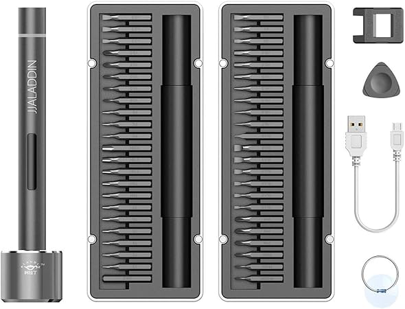 Mini Tournevis Electrique Sans Fil De Precision Portable Rechargeable Kits D Outils De Reparation Portable Avec 46 Bits De Pilote Led Pour Telephone Portable Montre Camera Amazon Fr Bricolage