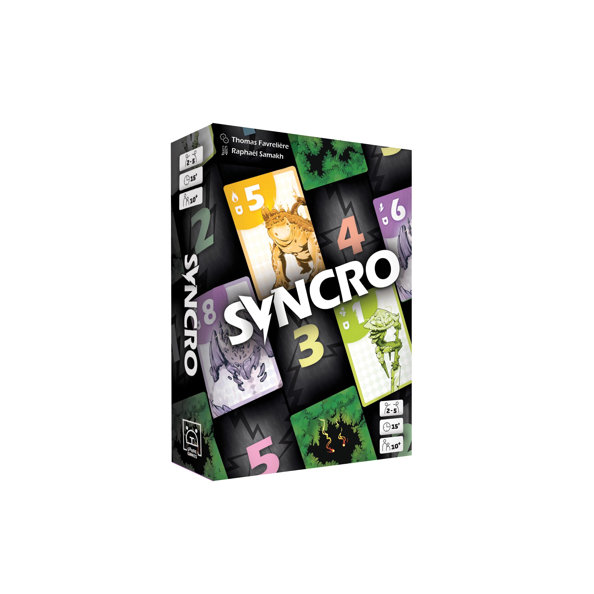 Syncro - GRRRE Games - Cooperative Game - Limited Communication - Guessing - from 10 Years, GRR058SY