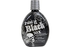 Millennium Tanning Paint It Black 50x Dark Tanning Bed Lotion, 13 fl. oz.
