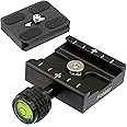 Fotasy 50mm Arca Swiss Type Clamp, Arca QR Clamp, 50 mm Arca Clamp, Arca Swiss Clamp, Quick Release Plate Clamp, QR Clamp, Ar