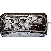 Universal Monsters Classic Horror Movie Sunshade for Windshield | Foldable Sun Visor Protector for Cars, Trucks, SUVs | Blocks UV Rays and Sun Glare | 64 x 32 Inches